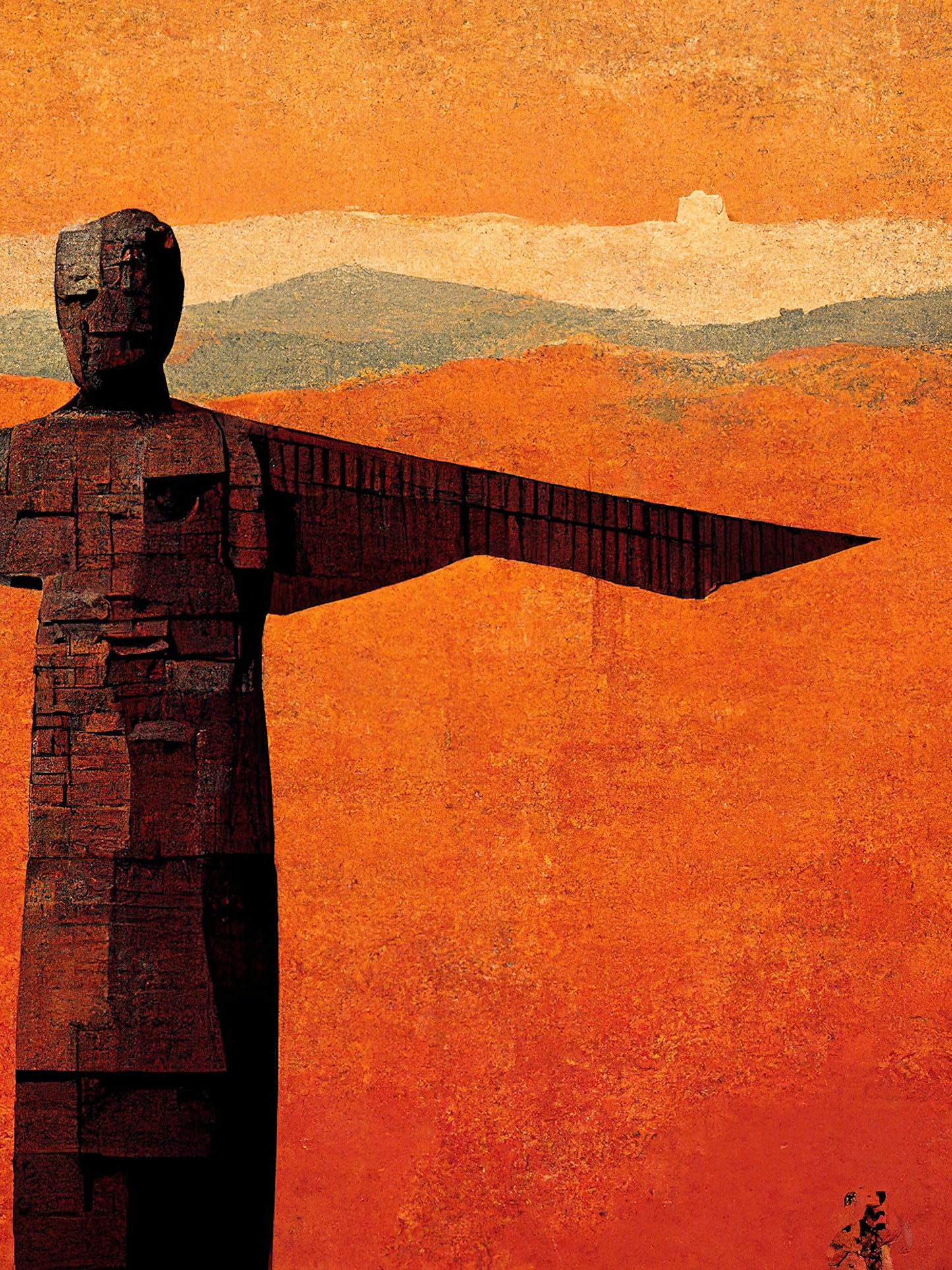 Angel of the North - Poster Print #1