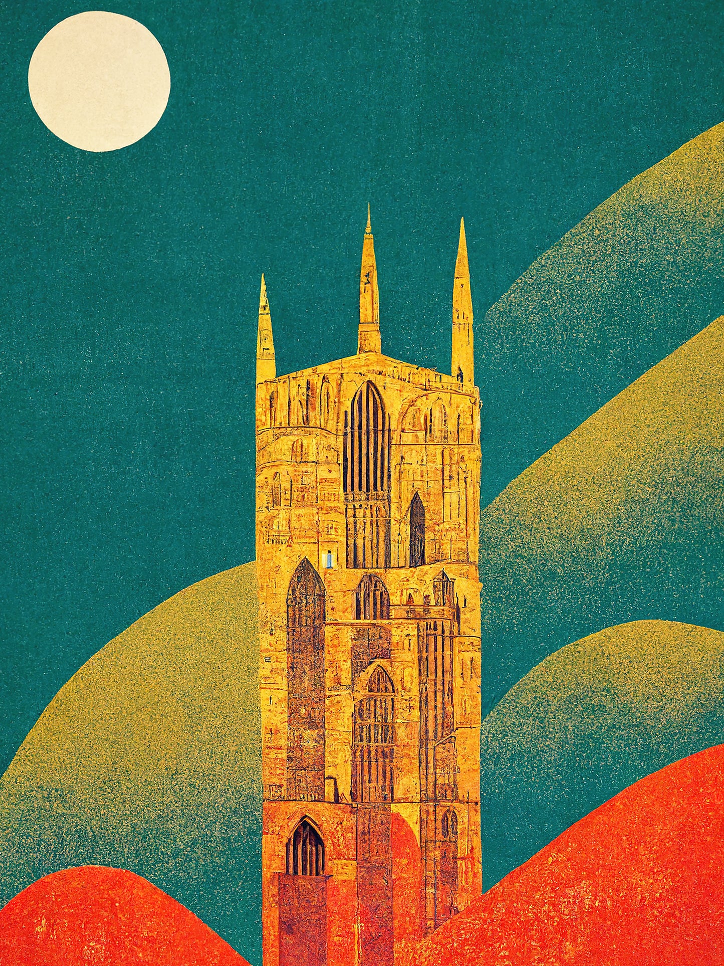 Durham Cathedral- Poster Print #5