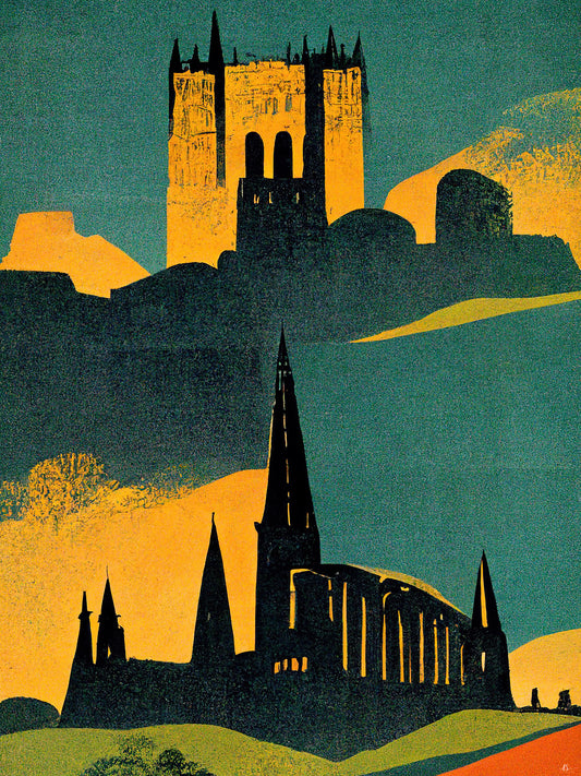 Durham Cathedral Poster Print #1