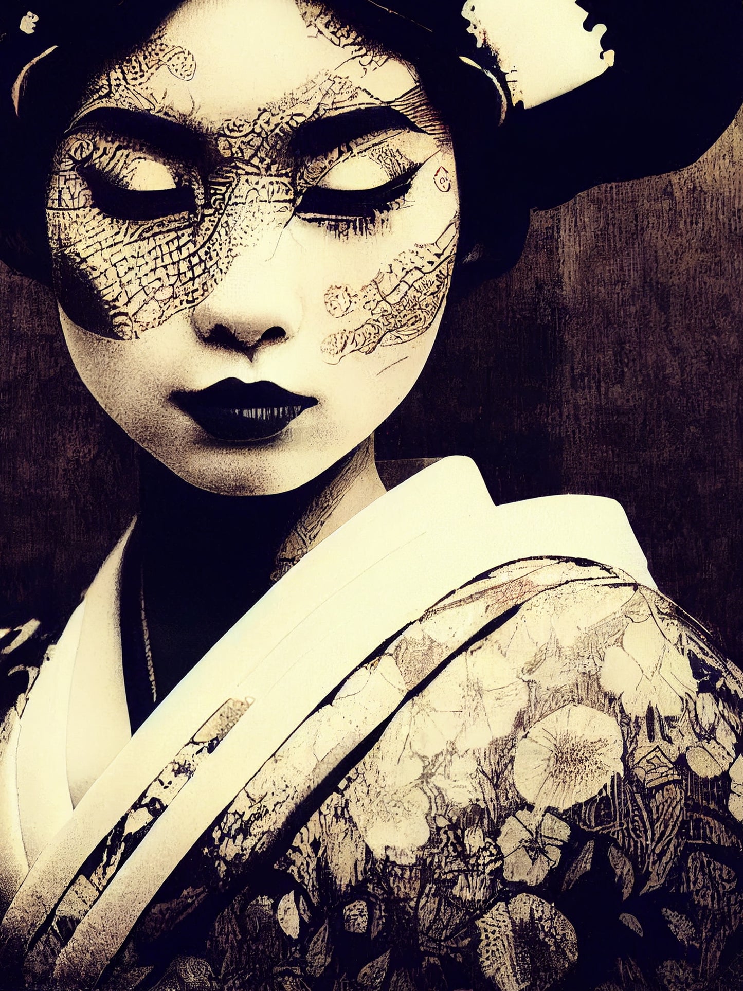 Geisha Girl - Poster Print #4