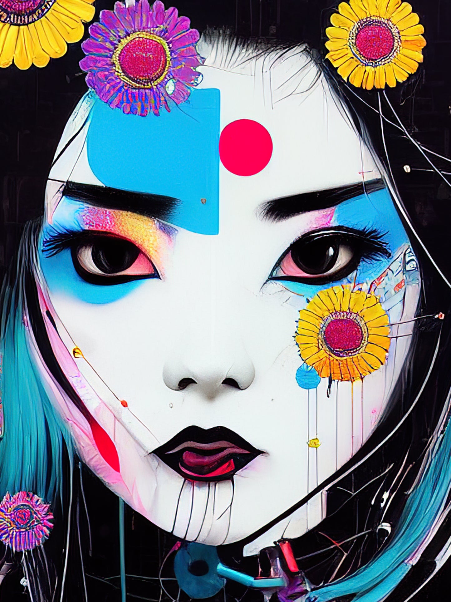 Geisha Girl - Poster Print #5