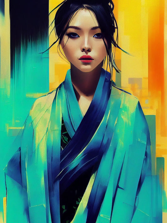 Geisha Girl - Poster Print #2